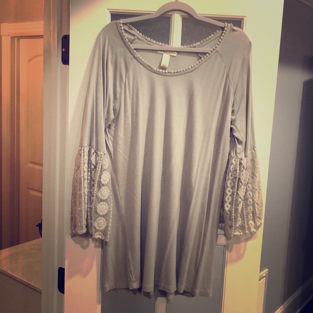 Grey blouse